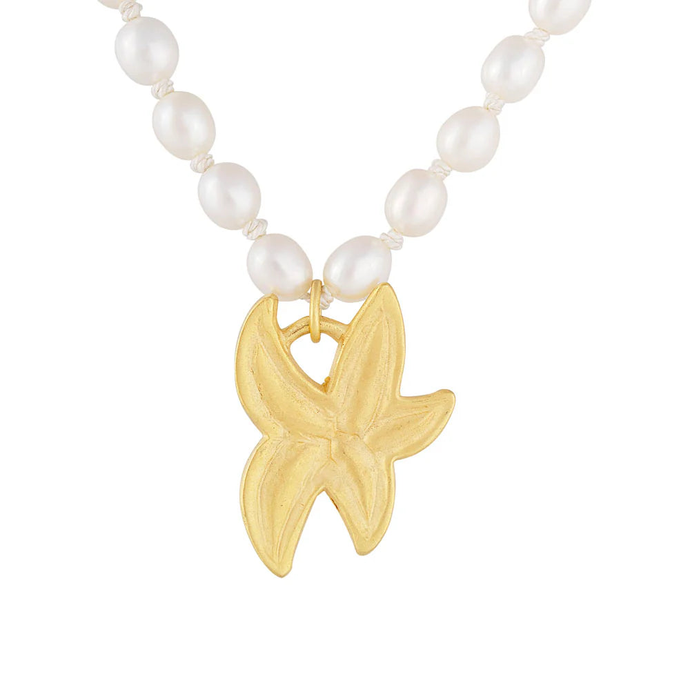 FAIRLEY : Starfish Pearl - Necklace