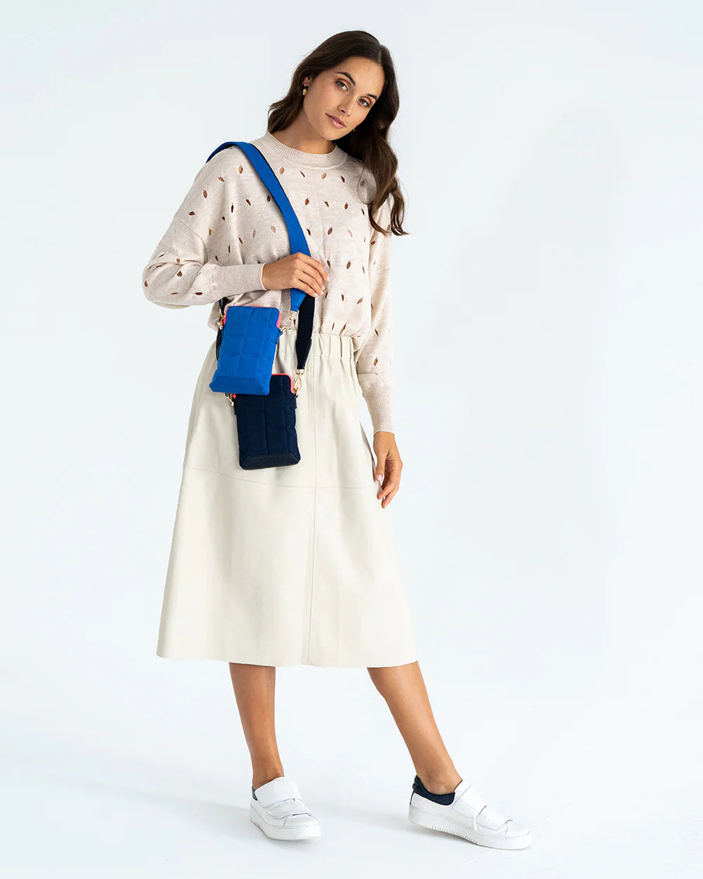 ELMS+KING : Baker Phone Bag - Blue