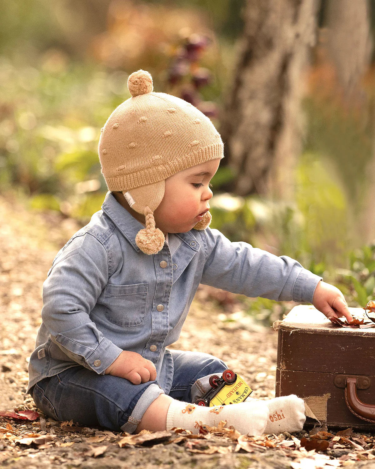 TOSHI : Organic Earmuff Popcorn - Driftwood