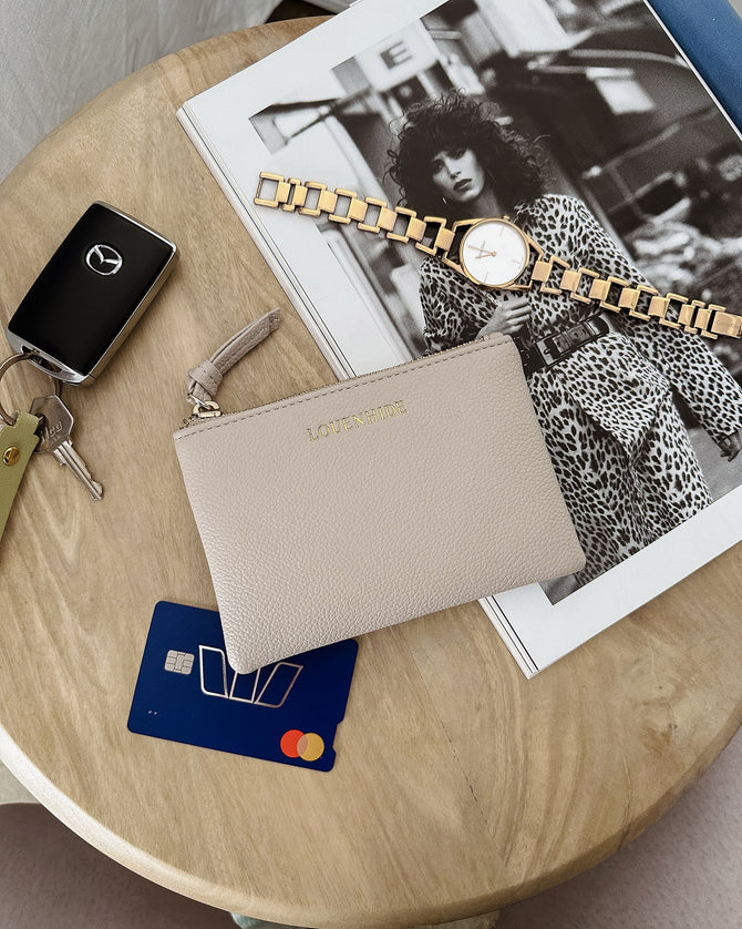 LOUENHIDE : Kuta Purse - Oat