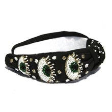 KINGSTON: Eye Top Knot Beaded - Headband