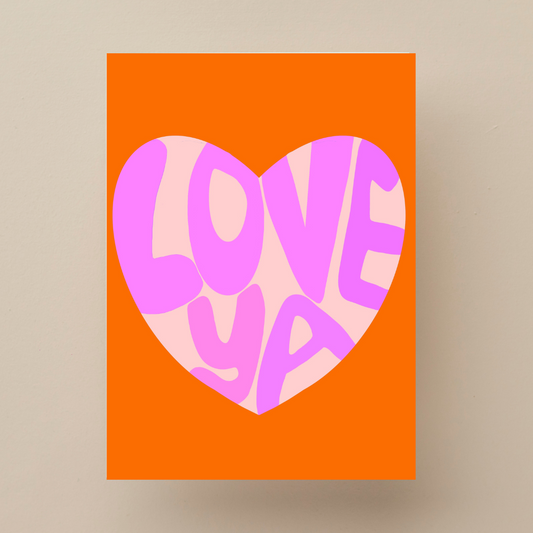 GREETING CARD : Katrina Shaw Blank Love - Post Card