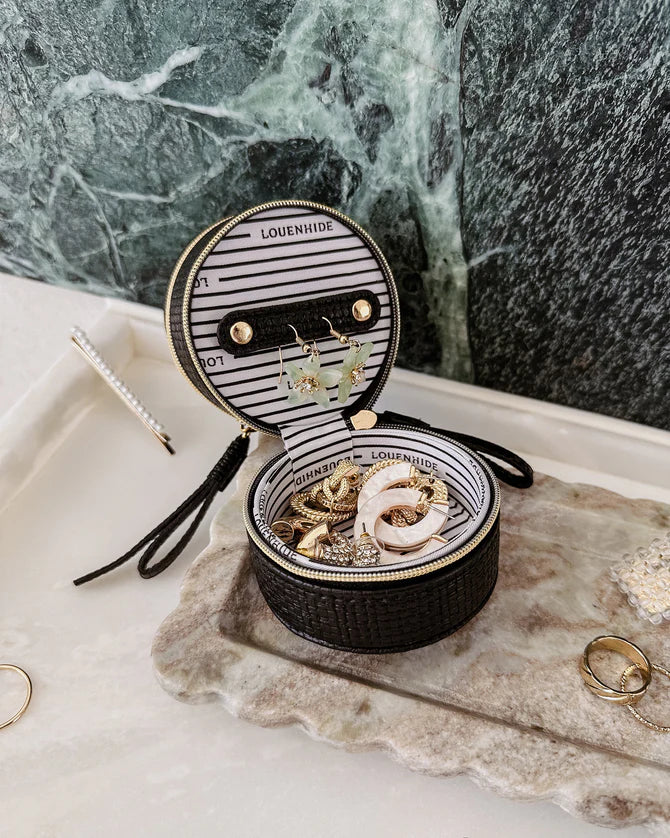LOUENHIDE : Sofia Jewellery Box - Black