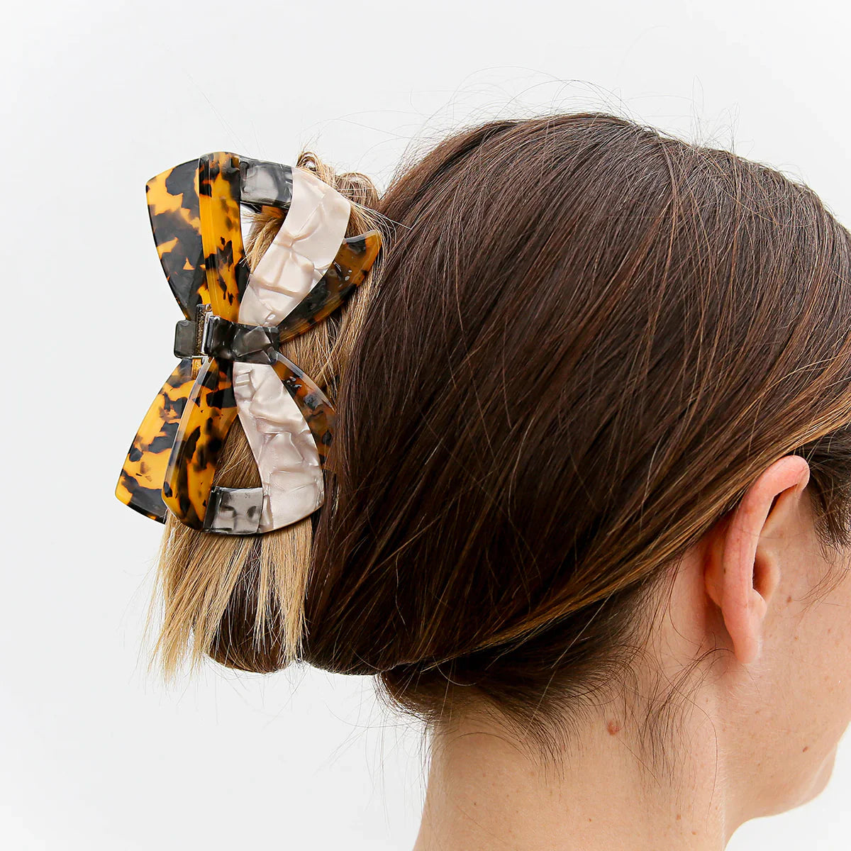 KINGSTON : Tortoise Bow - Claw Clip
