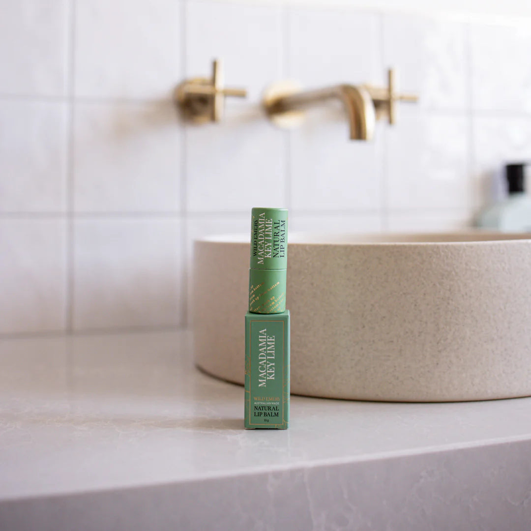 WILD EMERY : Macadamia Key Lime - lip balm
