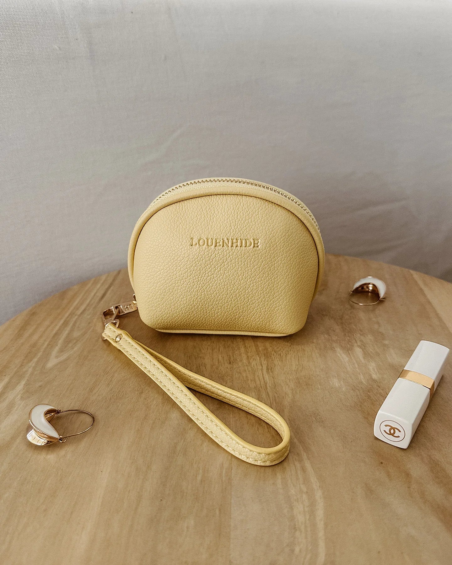 LOUENHIDE: Paige Butter Yellow - Purse