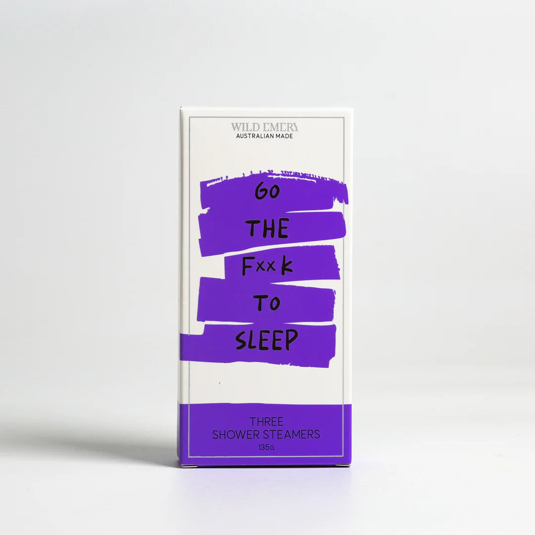 WILD EMERY : Go The Fxxk To Sleep - Shower Steamer Pack