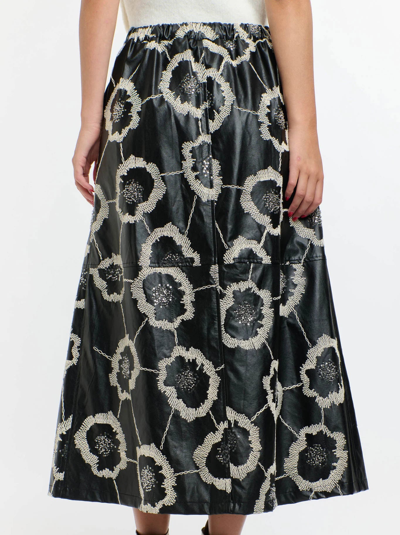 365 DAYS : Florence PU Skirt