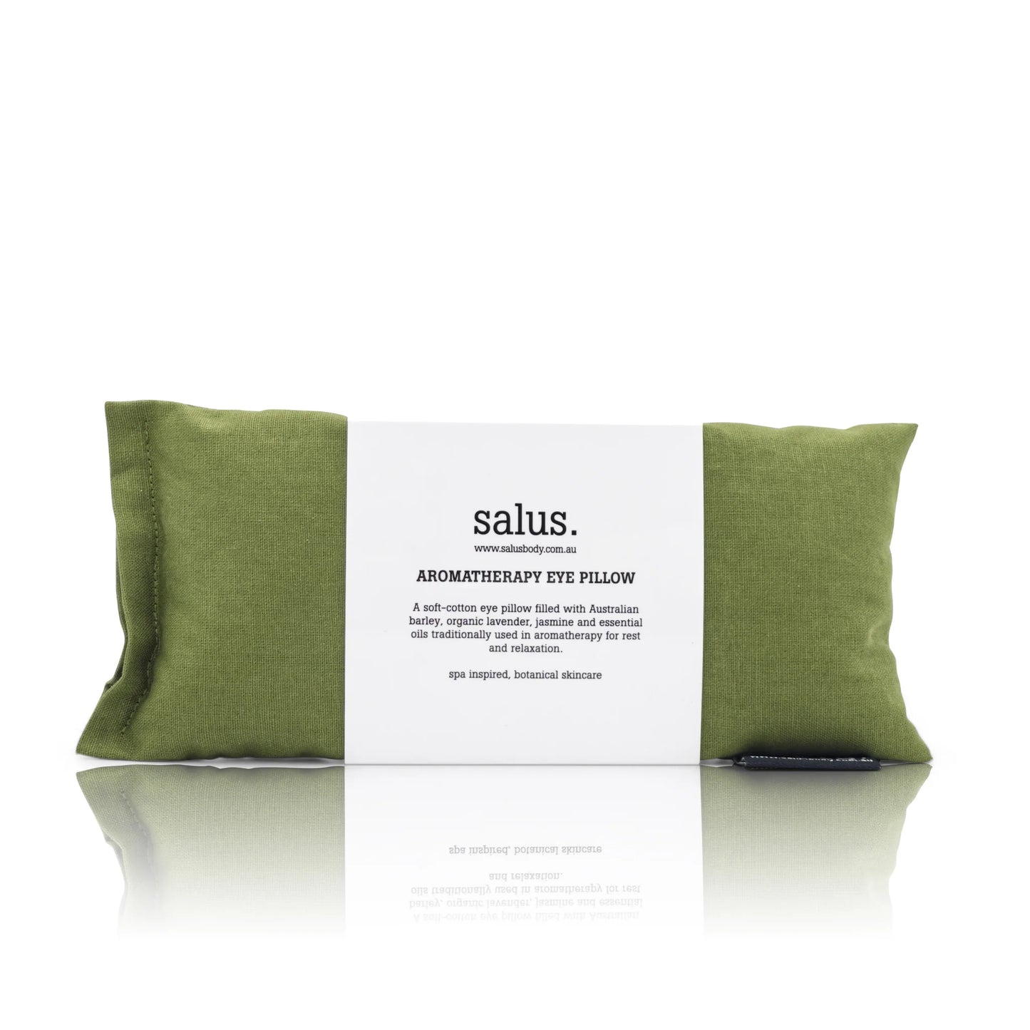 SALUS : Moss Green Aromatherapy Eye Pillow