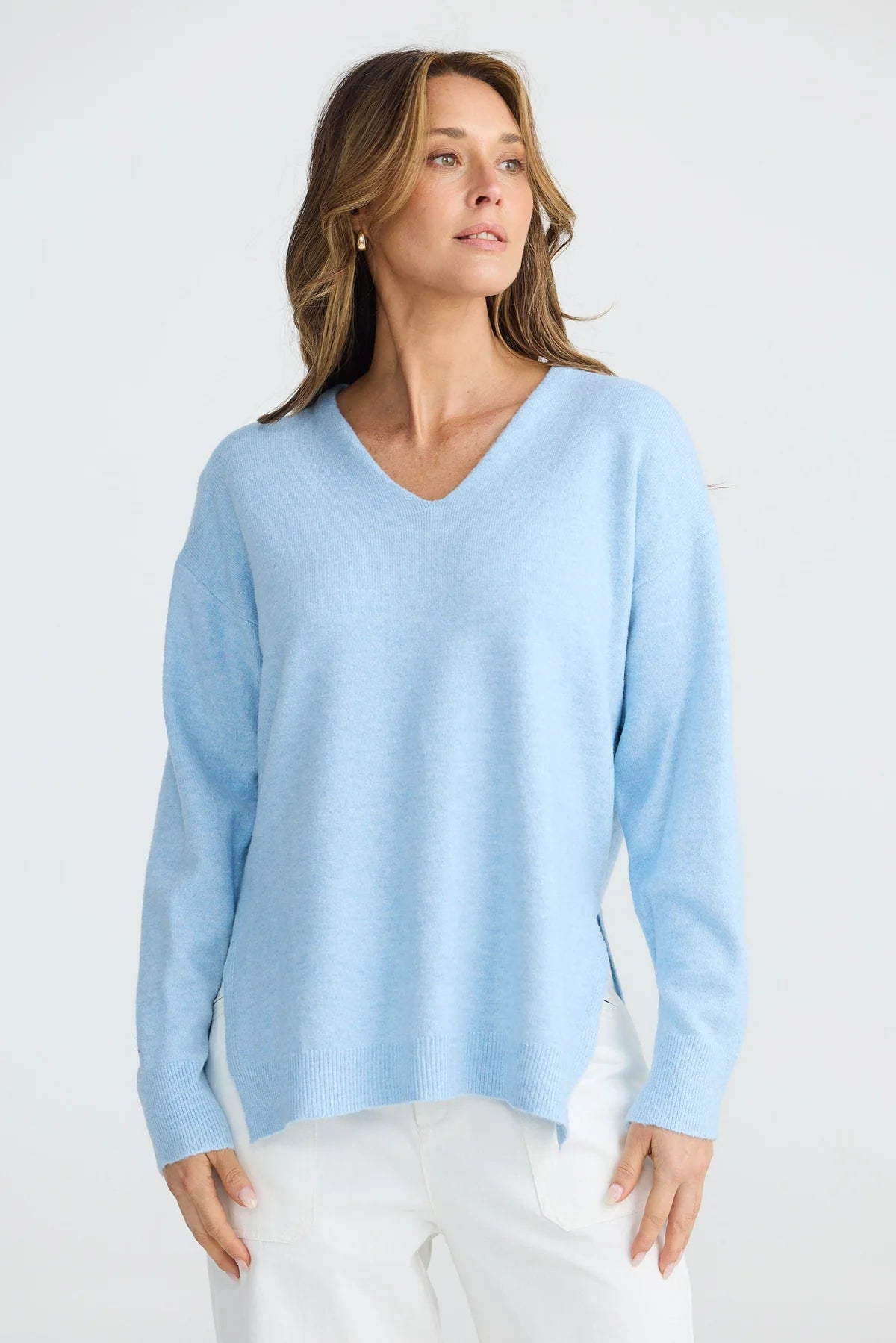 BRAVE+TRUE : Britney Knit - Baby Blue