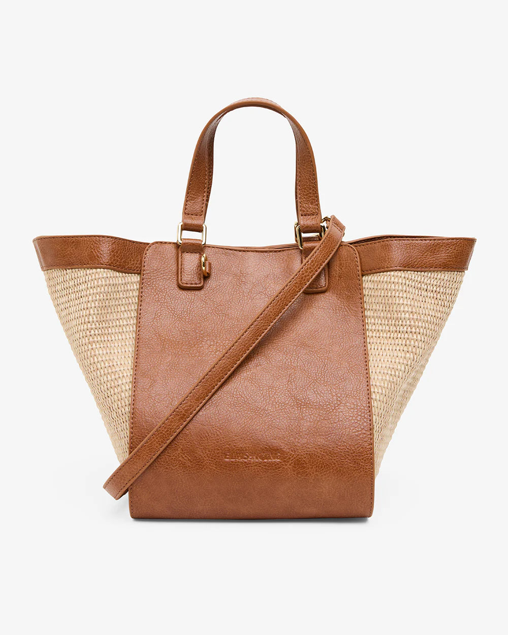 ELMS+KING : Carnegie Tote Bag - Tan Weave