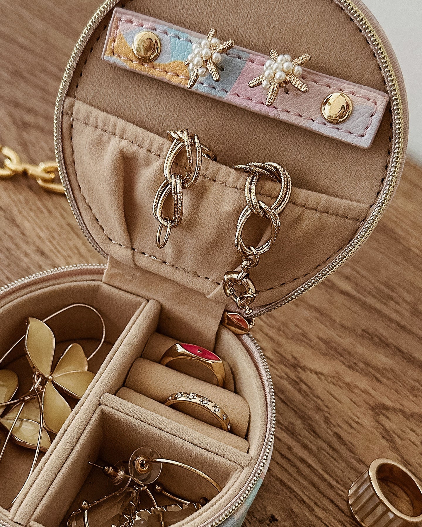 LOUENHIDE: Sisco Mosaic Pastel - Jewellery Box