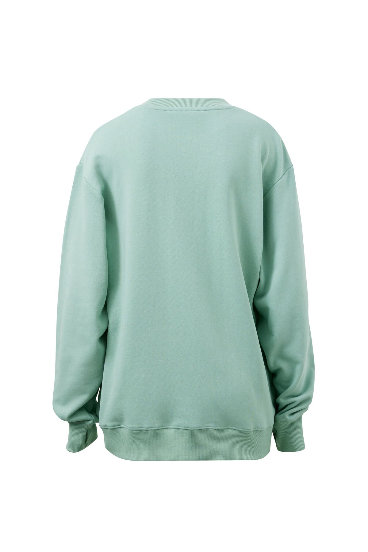 CERES LIFE - Isla Seafoam/Polo Blue - Oversized Slouchy Crew
