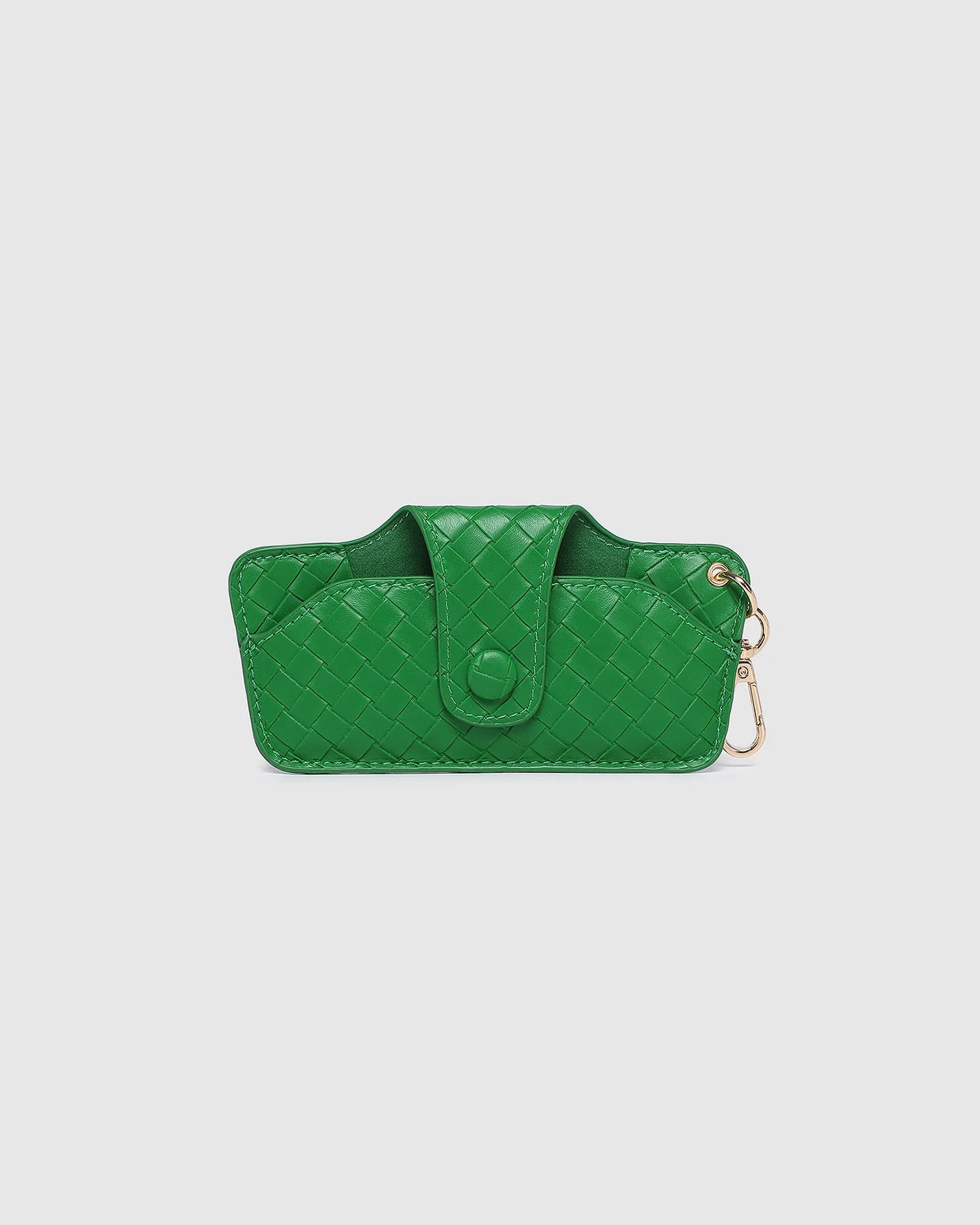 LOUENHIDE: Skittle Woven Green - Sunglass Case
