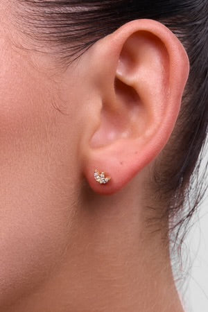 LIBERTE: Petite Bud Gold - Earring