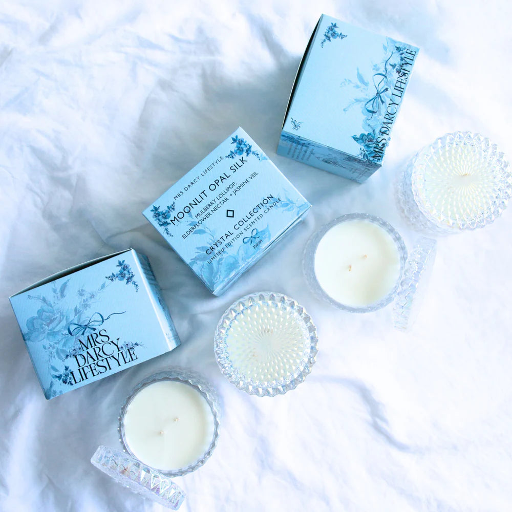 MRS DARCY LIFESTYLE : Moonlit Opal Silk - Candle