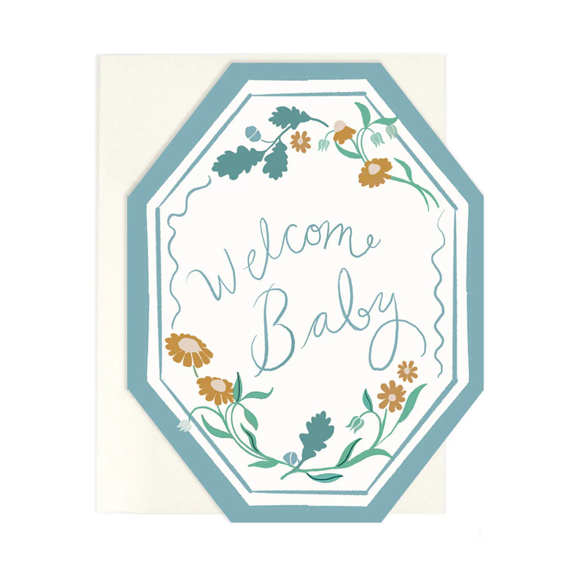 GREETING CARD : Welcome Baby - Baby Card