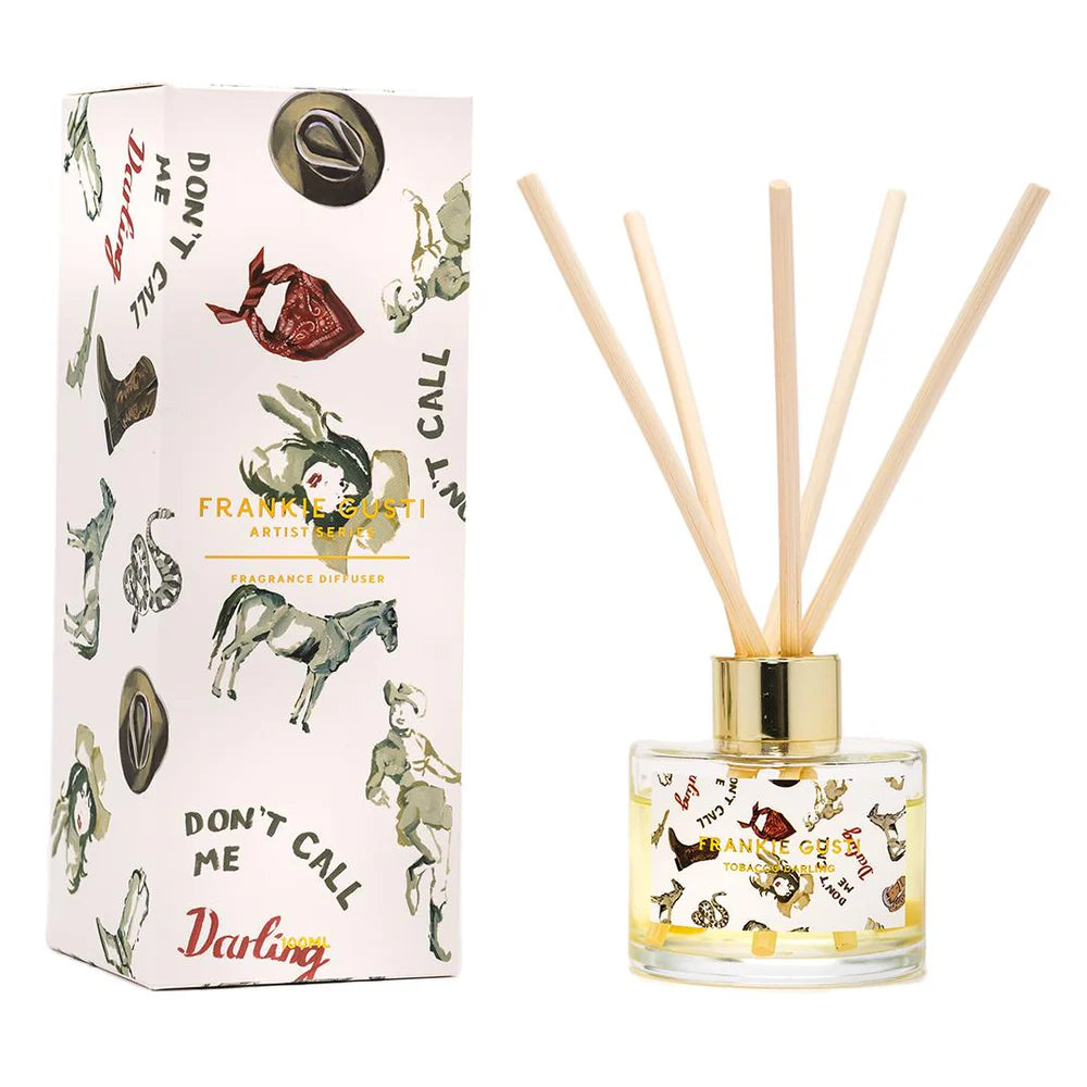 FRANKI GUSTI: Artist Series Tobacco Darling - Fragrance Diffuser