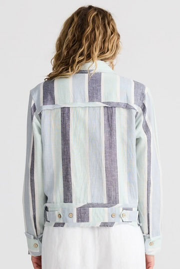 THE SHANTY CORPORATION : Tulip Stripe Monza - Jacket