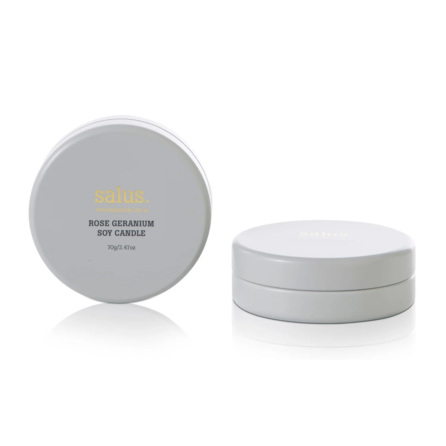 SALUS : Rose Geranium Mini Soy Candle