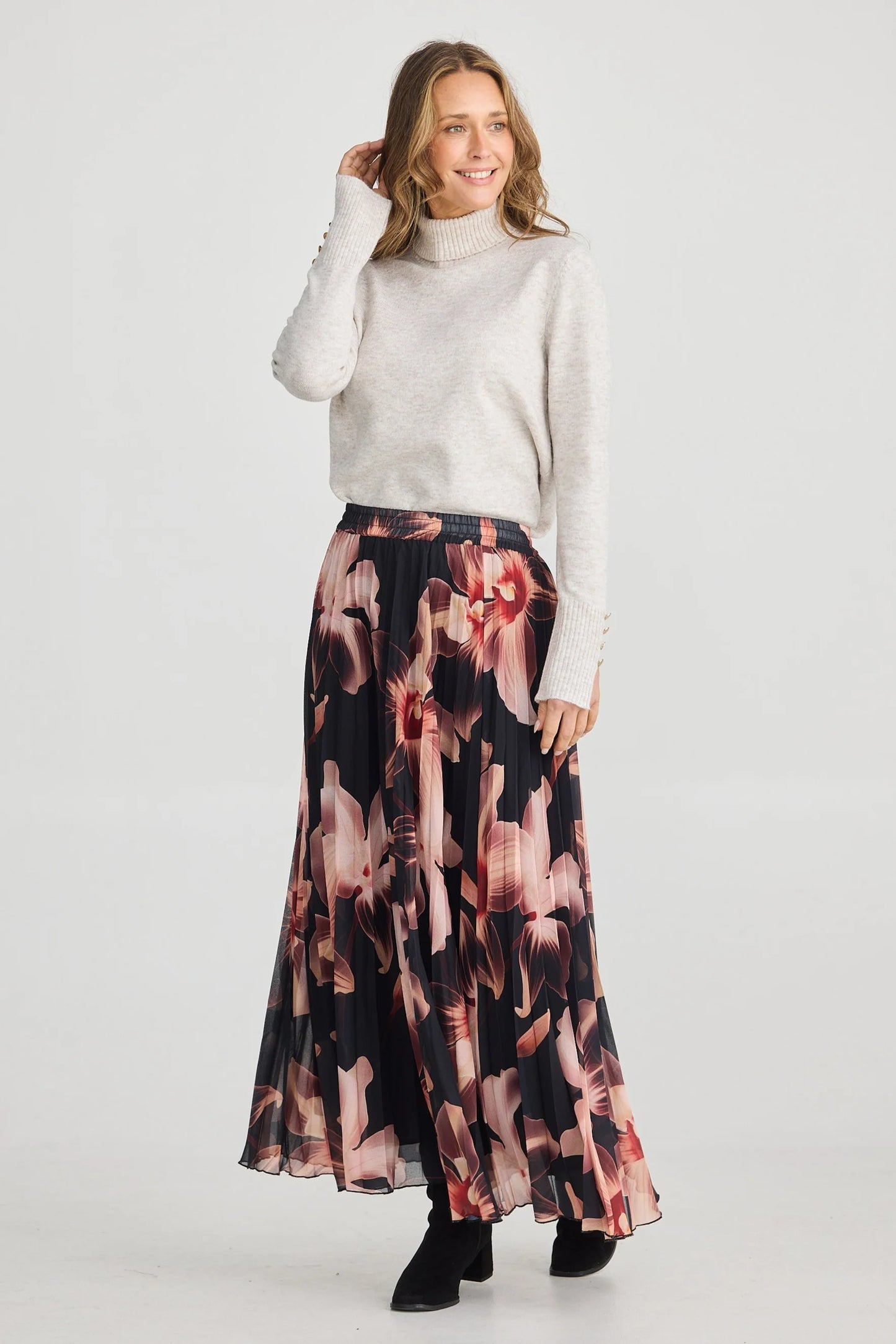 BRAVE+TRUE : Night Orchard Alias - Skirt