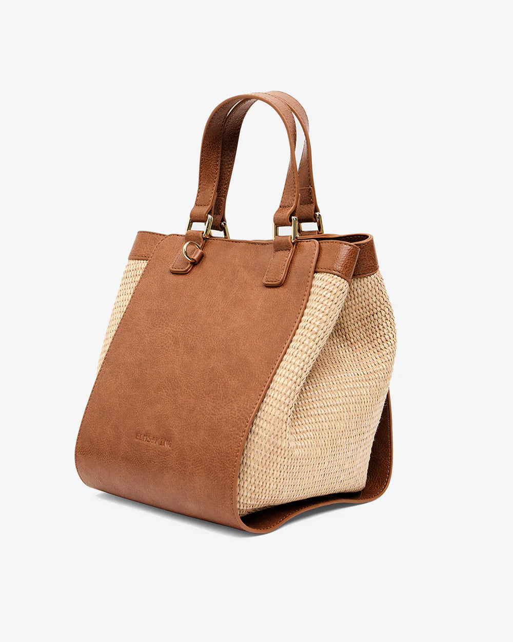 ELMS+KING : Carnegie Tote Bag - Tan Weave