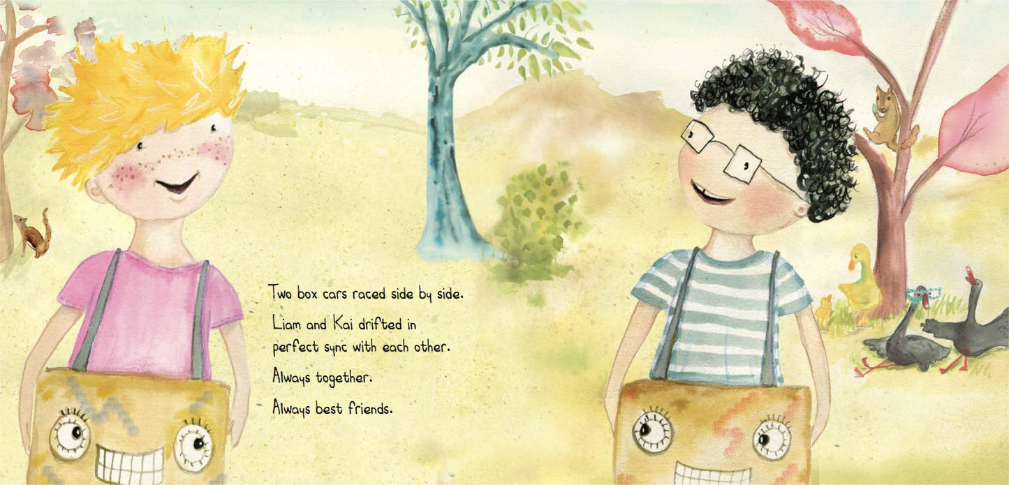 BOOKS: The Box Cars By Robert Vescia & Cara King - Book