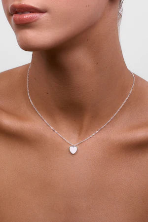 LIBERTE : Myra Silver Heart - Necklace