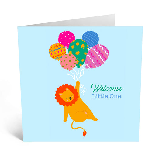 GREETING CARD : Welcome Little One - Baby Card