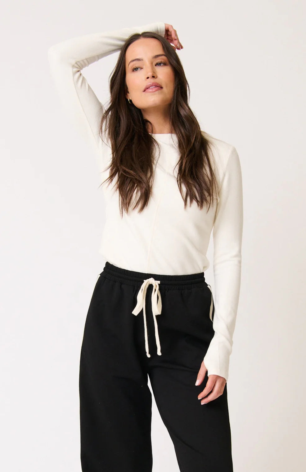 CARTEL & WILLOW : Cream - Aspyn Top