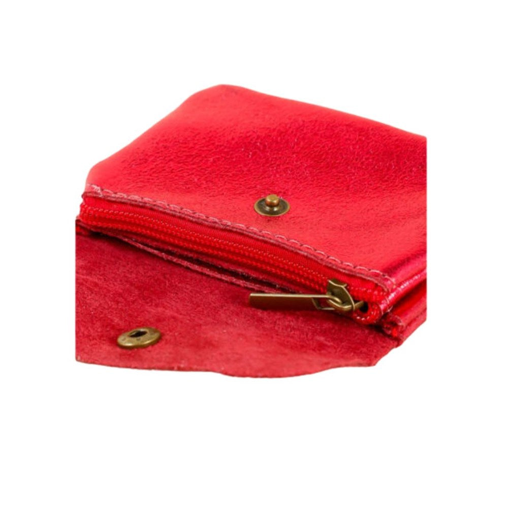 MAISON FANLI : Metallic Cherry - Coin Purse