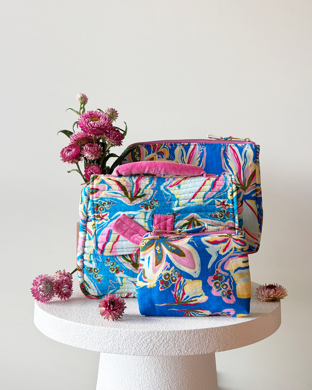 LOCO LIVING : Bloom Quilted - Mini Pouch