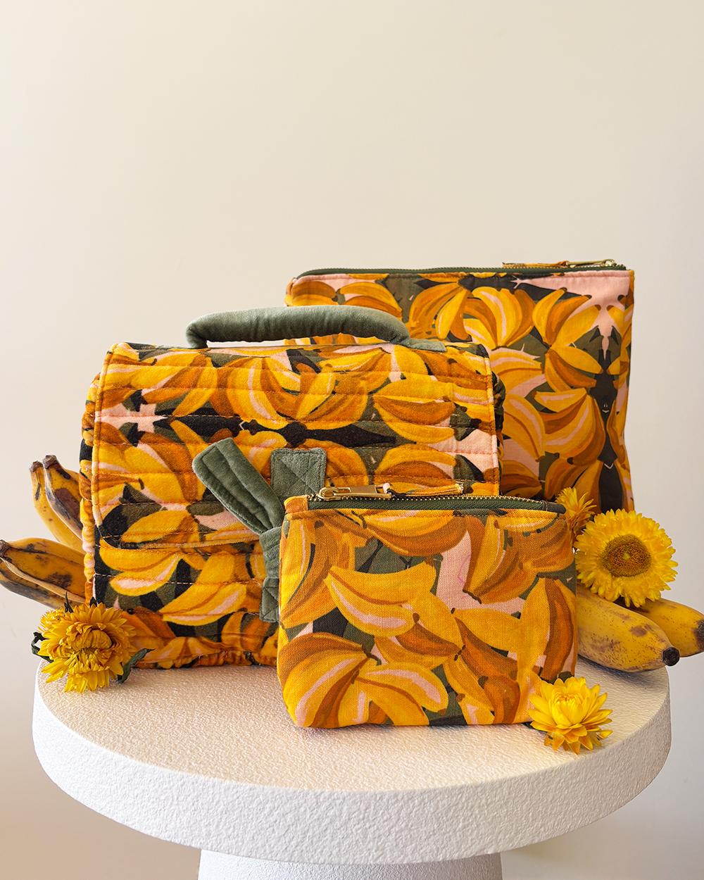 LOCO LIVING : Plantation Quilted Velvet - Cosi Bag