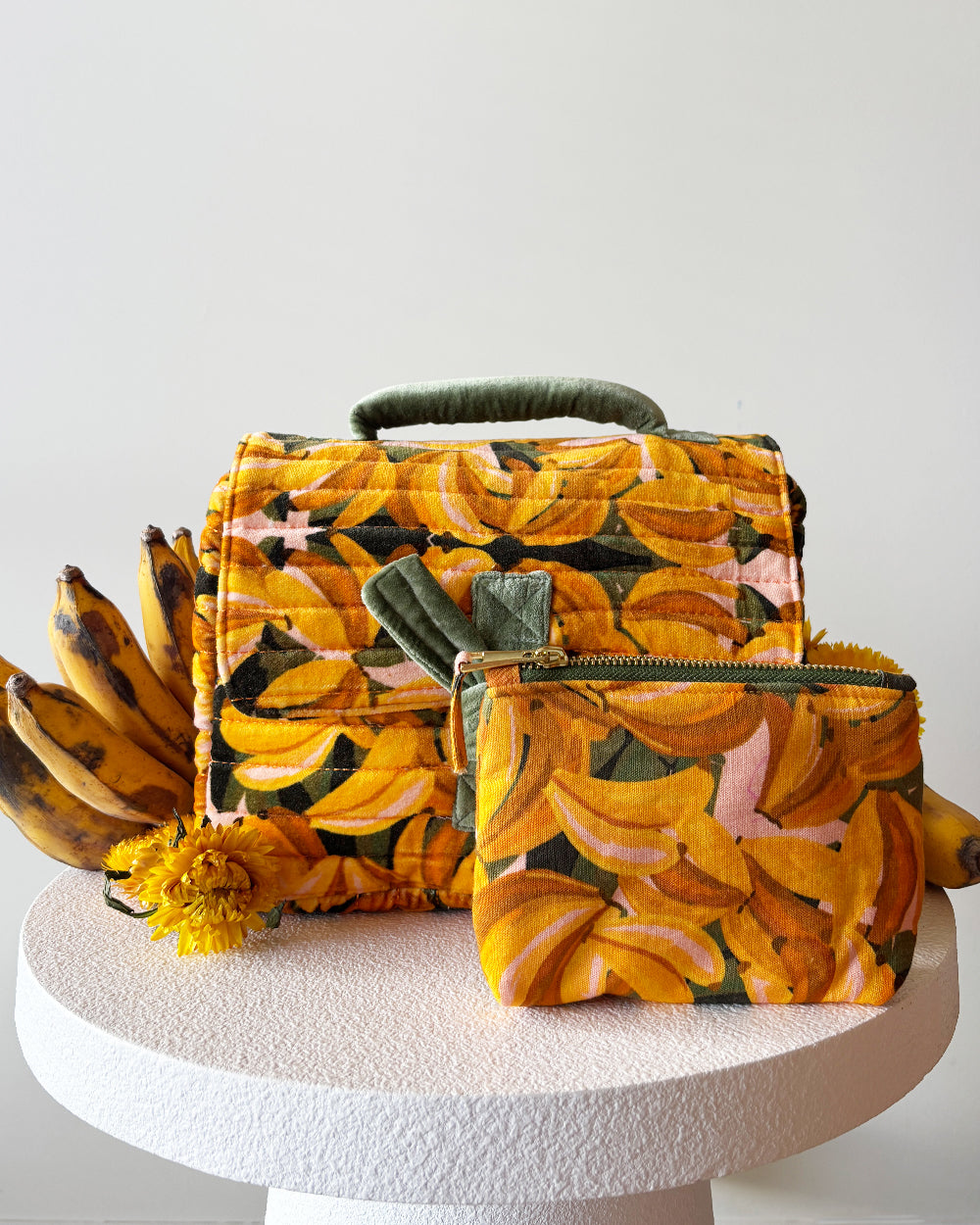 LOCO LIVING : Plantation Quilted - Mini Pouch