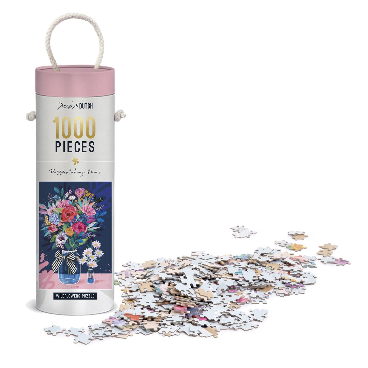 DIESEL & DUTCH : 1000 Pieces - Wildflowers Puzzle