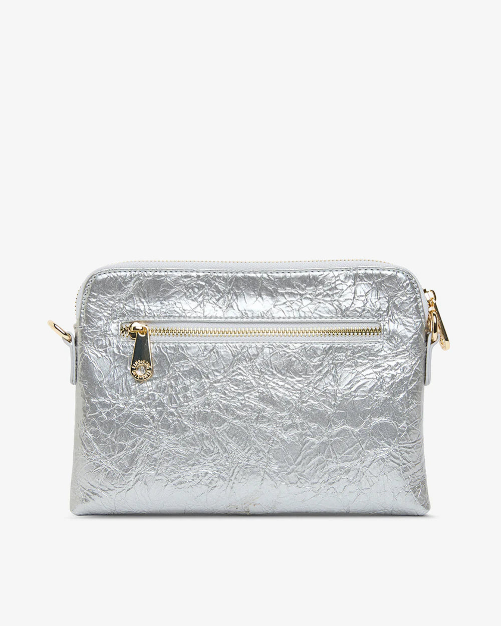 ELMS+KING : Bowery Wallet - Silver Crinkle