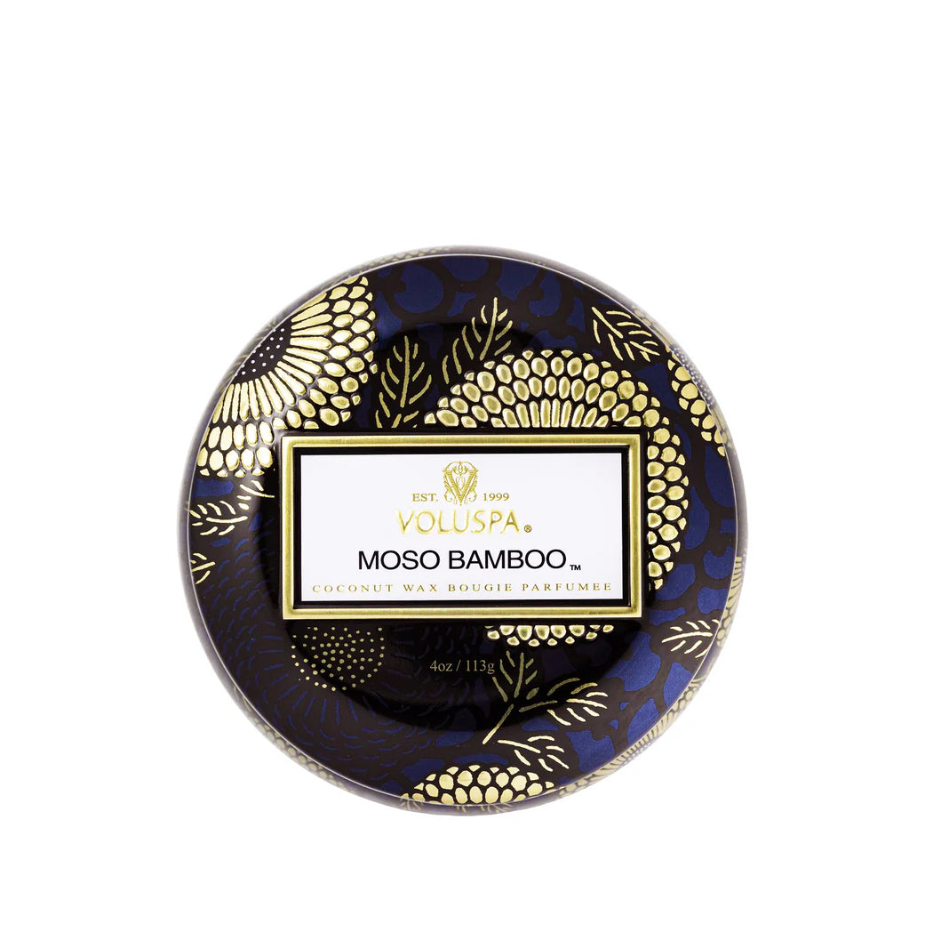 VOLUSPA : Moso Bamboo - Decorative Candle