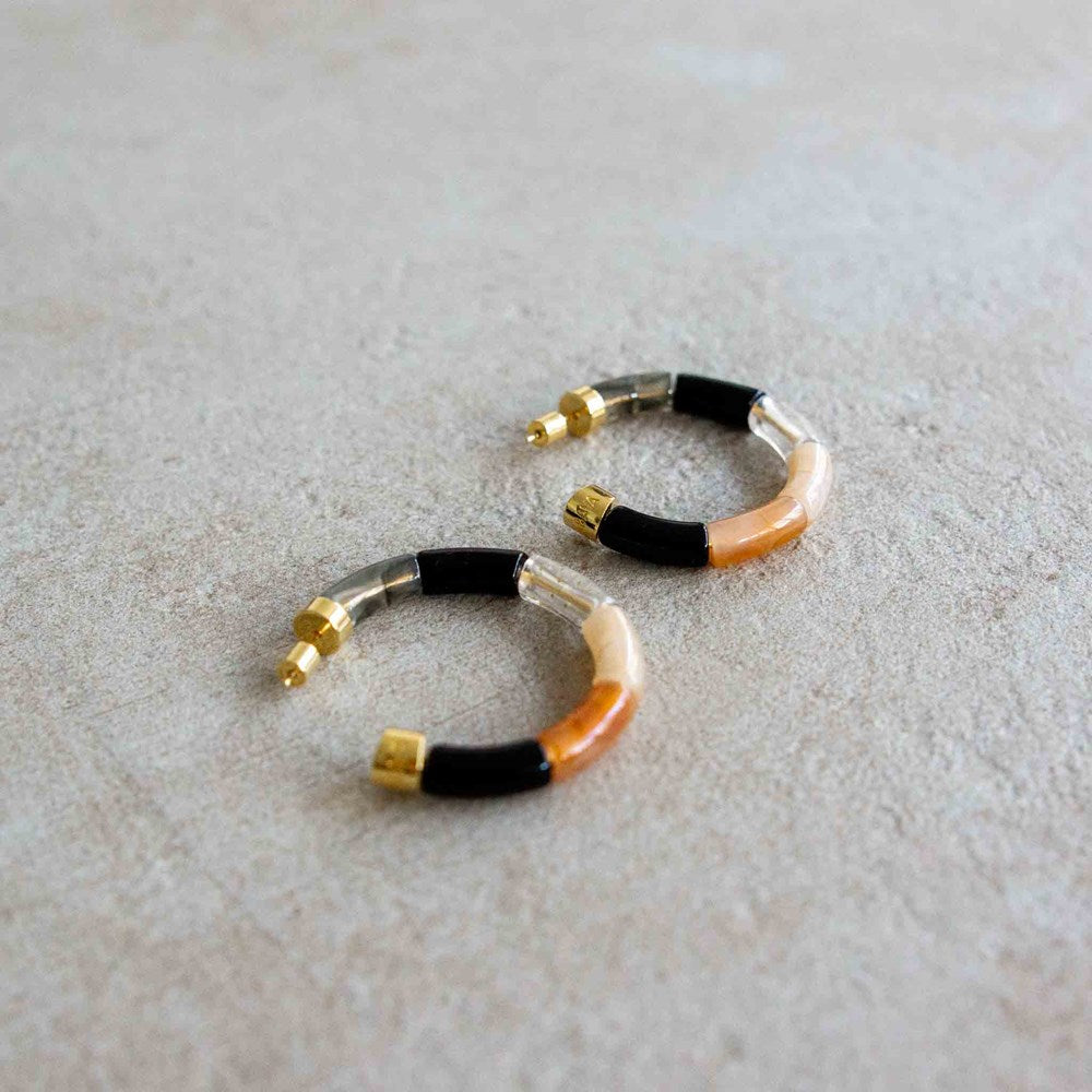 PARAYBAYA : Bola Black Night - Earrings