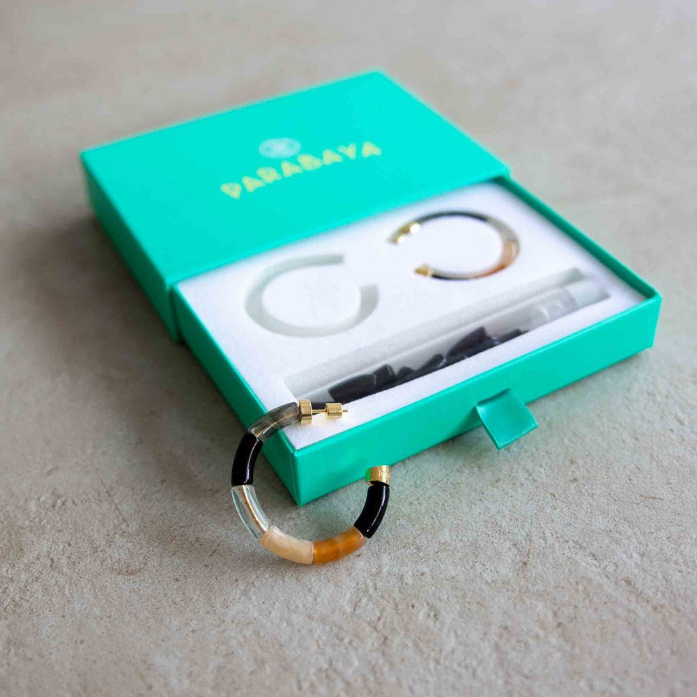 PARAYBAYA : Bola Black Night - Earrings