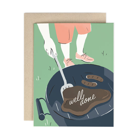 GREETING CARD : Well Done - Greeting Card