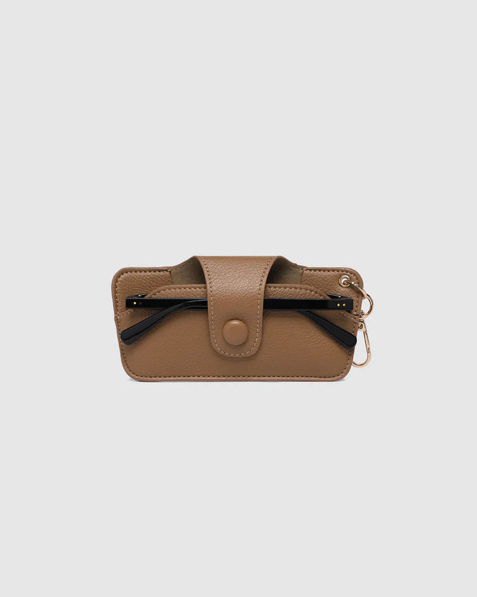 LOUENHIDE : Skittle Sunglasses Case - Camel