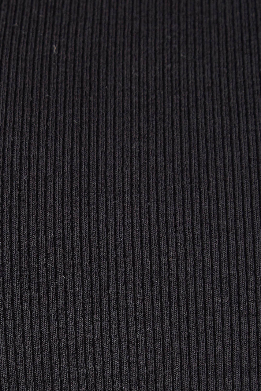 ELM : Fundamental Rib Crew Tank - Black