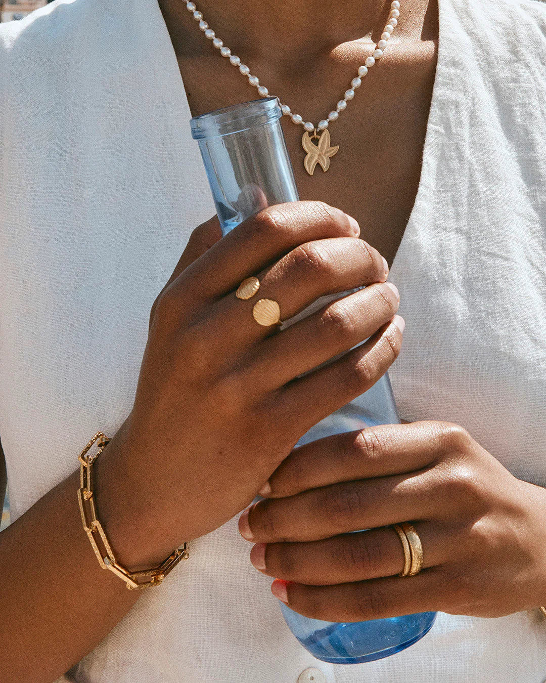 FAIRLEY : Starfish Pearl - Necklace
