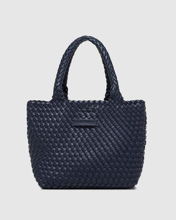 LOUENHIDE : Baby Cruiser Woven Tote Bag - Navy