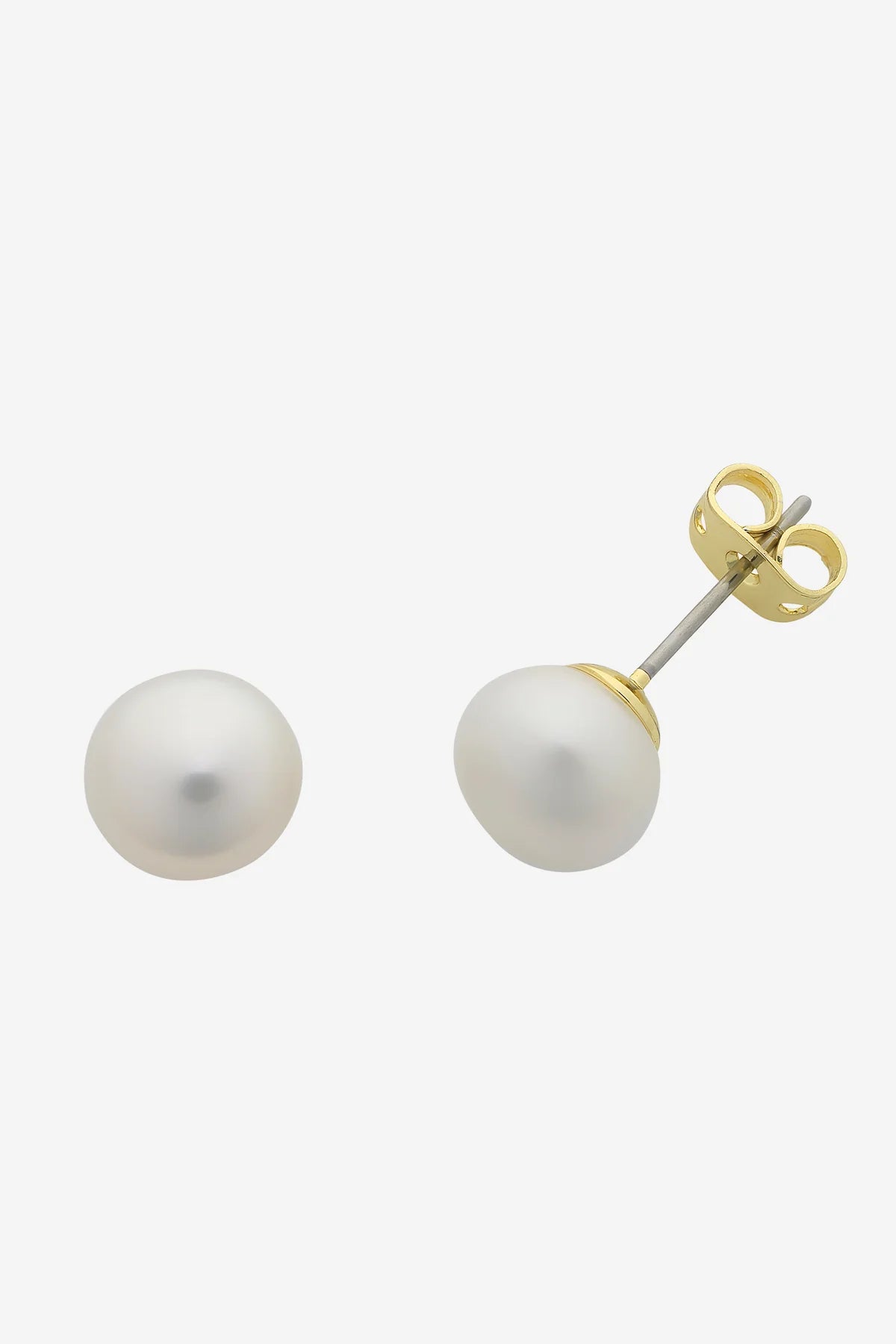 LIBERTE : Beatrix Gold Pearl - Stud Earring