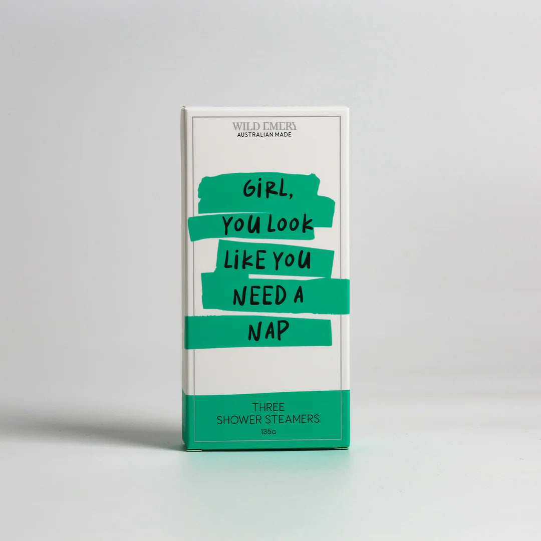 WILD EMERY : Girl, You Look Like You Need A Nap - Shower Steamer Pack