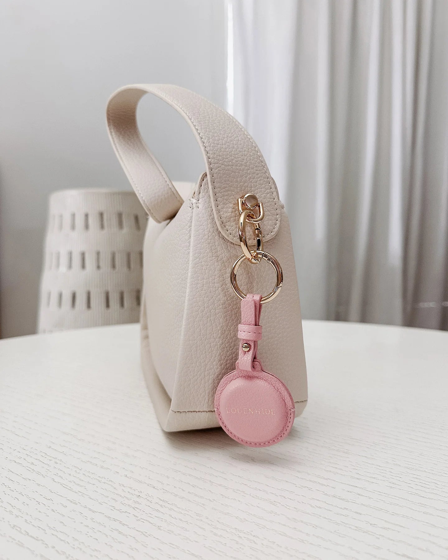 LOUENHIDE: Opal Pink - AirTag Case