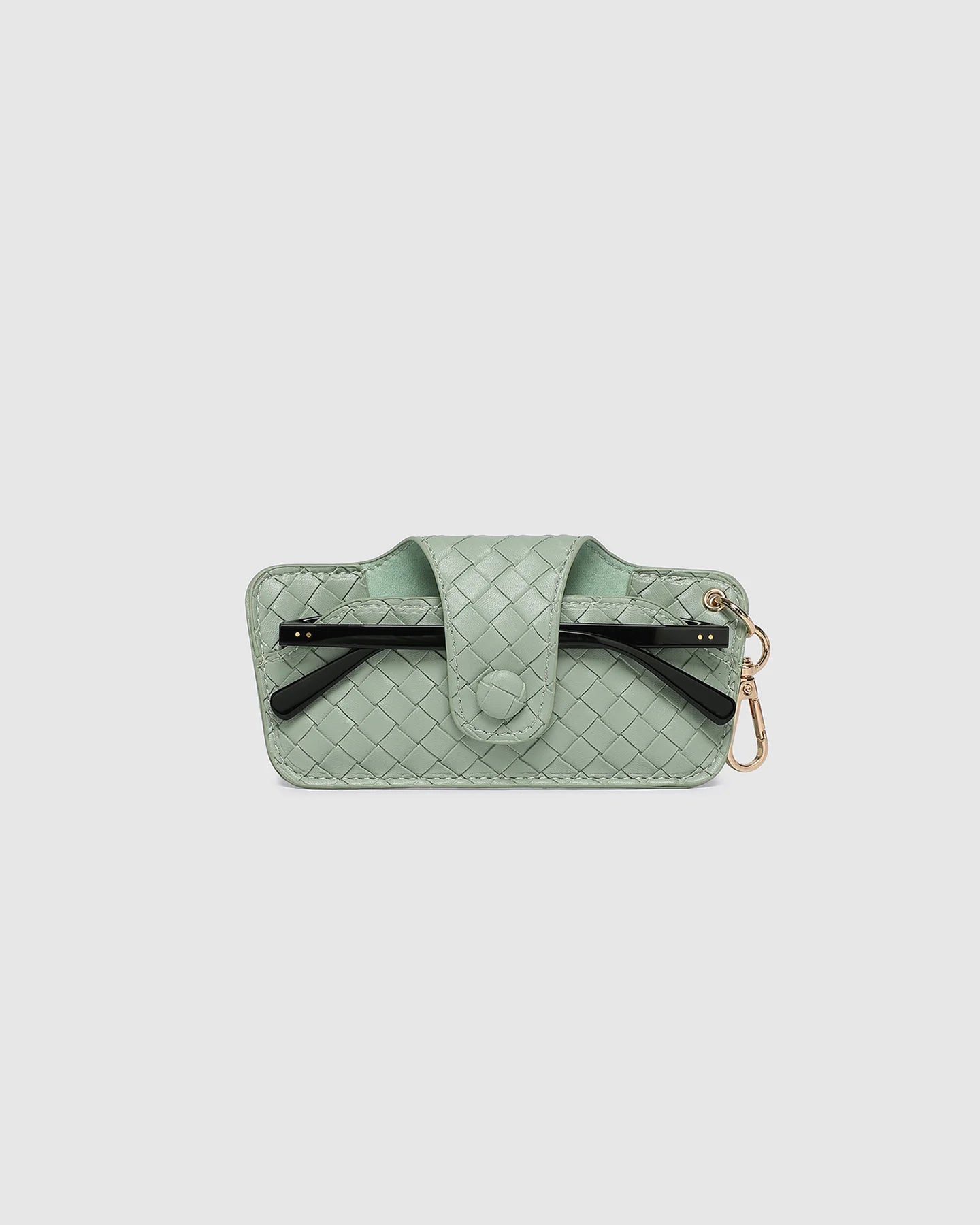LOUENHIDE: Skittle Woven Sage Green - Sunglass Case