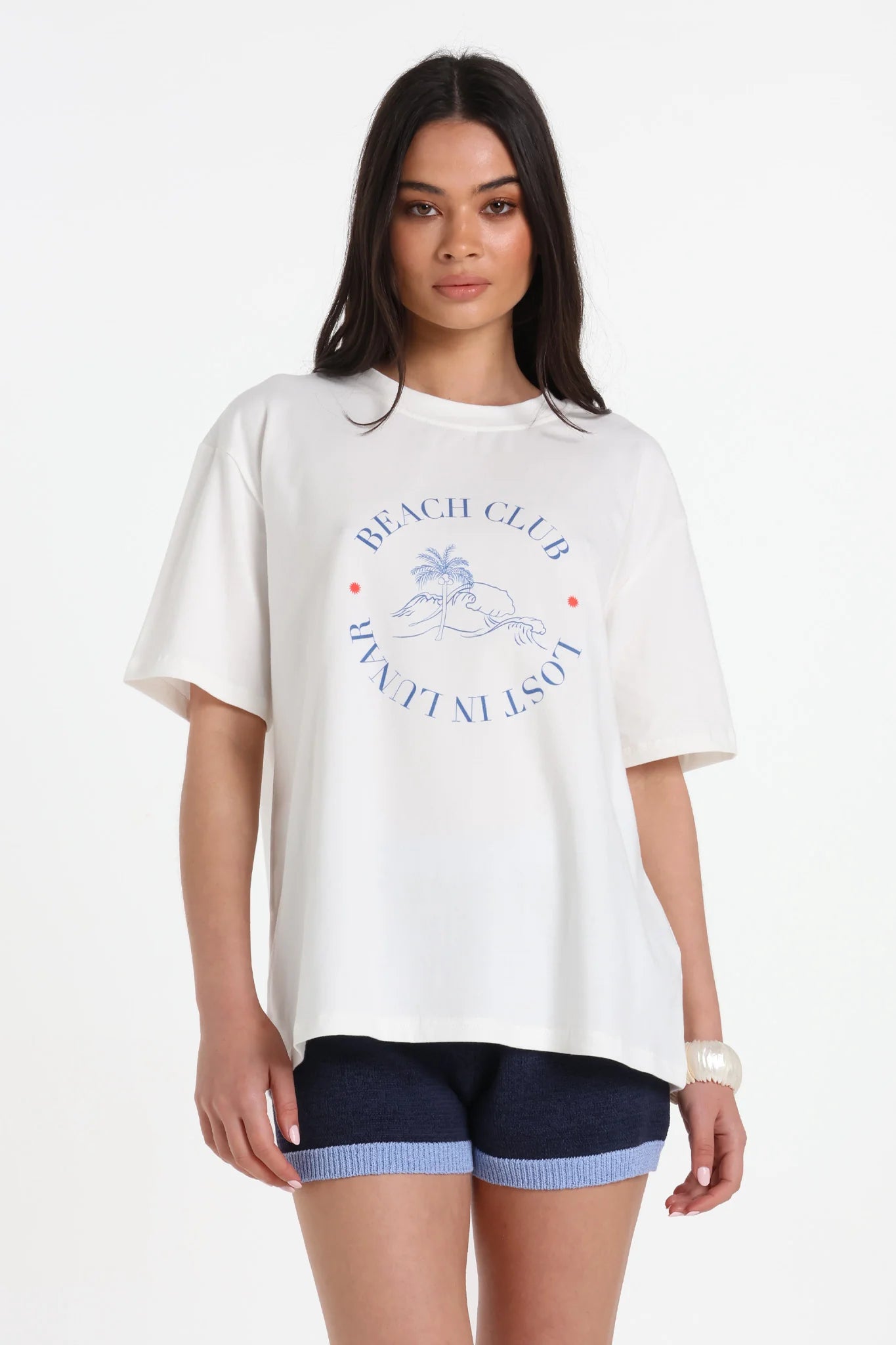 LOST IN LUNAR : Beach Club White - Tee