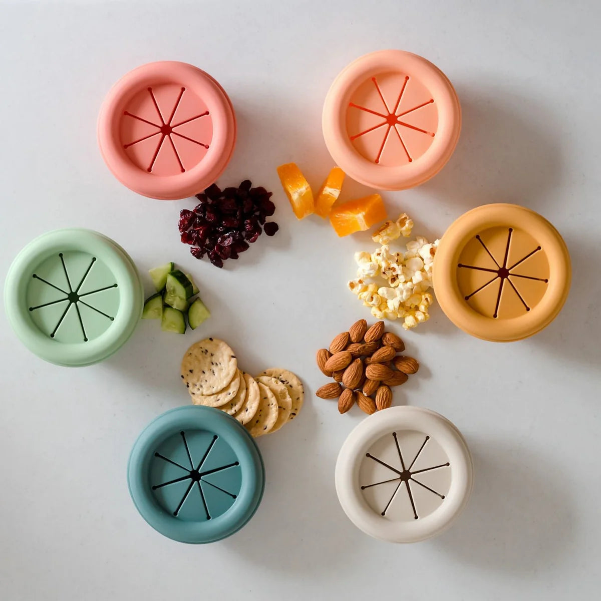 OB DESIGNS : Silicone Snack Cup - Mango
